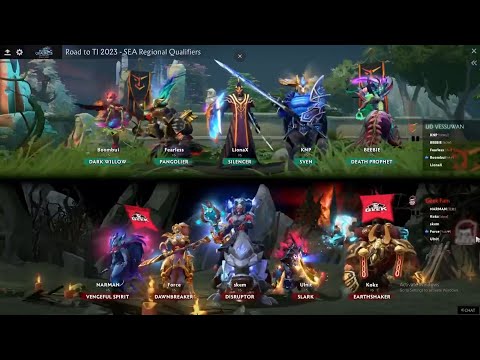 The International 2023 | Southeast Asia Qualifier | Geek Fam vs UD Vessuwan - Game 1