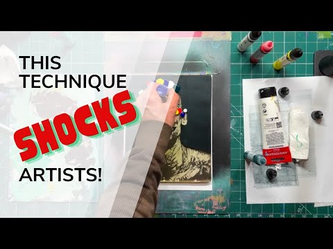 The Unexpected Results of Gel Plate Printing