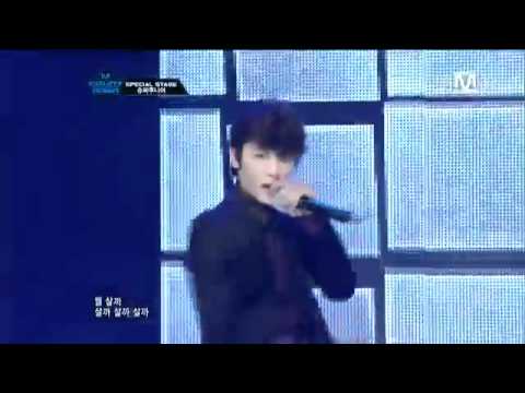 [111208] Super Junior - BONAMANA live on M!Countdown