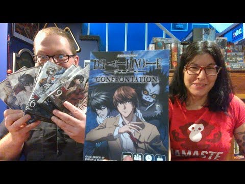 The Board Game Kaptain's review and tutorial for Death Note: Confrontation 