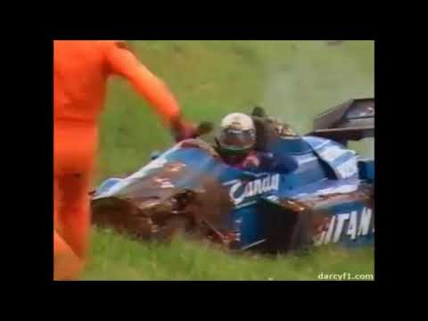 Andrea de Cesaris crash Austria 1985
