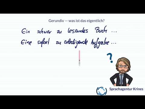 Gerundiv - modales Partizip