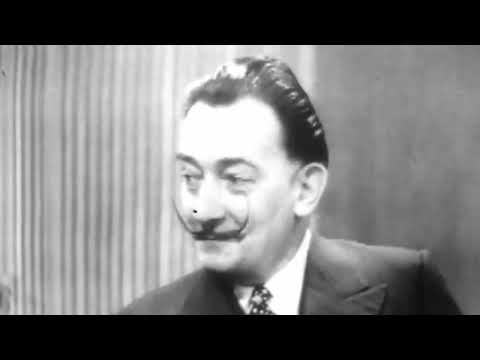 Shocking Salvador Dali  Interview, 1955