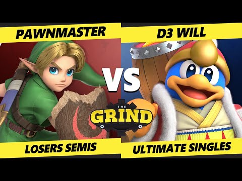The Grind Fridays 187 Losers Semis - D3_Will (Dedede) Vs. Pawnmaster (Young Link) Smash Ultimate