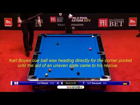 Karl Boyes Rage & The Uneven Pool Table