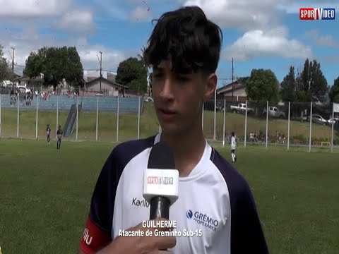 GUILHERME NASCEU EM PORTUGAL E JOGA NO SUB-15 DO  GRÊMINHO DE LONDRINA.