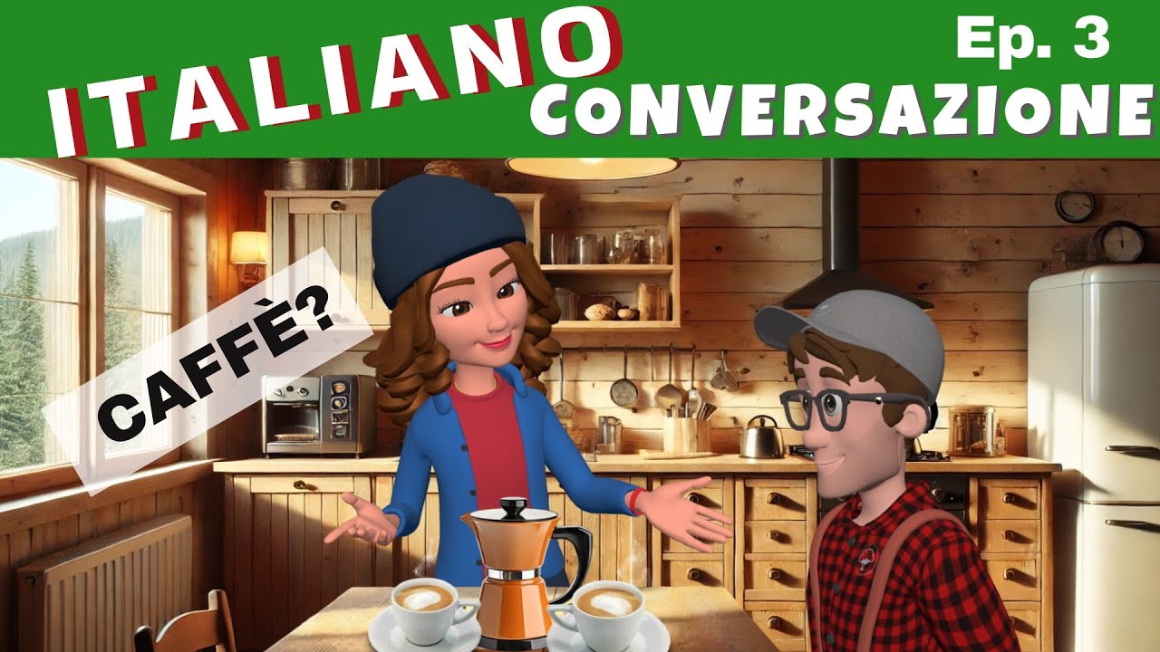 🇮🇹 Learn ITALIAN: A MORNING IN THE MOUNTAINS - Breakfast vocabulary 🇮🇹