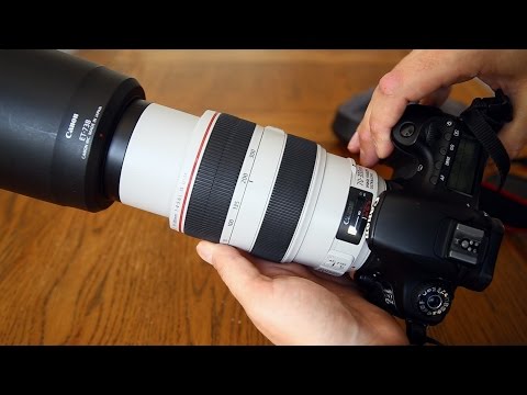Canon 4426B001 SLR Teleobjektyvas Juoda, Balta video