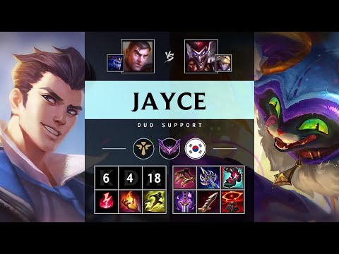 Jayce Support vs Shaco - KR Master Patch 25.20