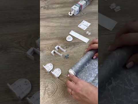 Миниатюра изображения товара Рулонная штора АС МАРТ Джерси 38x160 (серый)