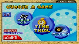 GBA Mario Kart: Super Circuit - Time Trial Ghosts x10 [150cc] / Records Overview / Donkey Kong