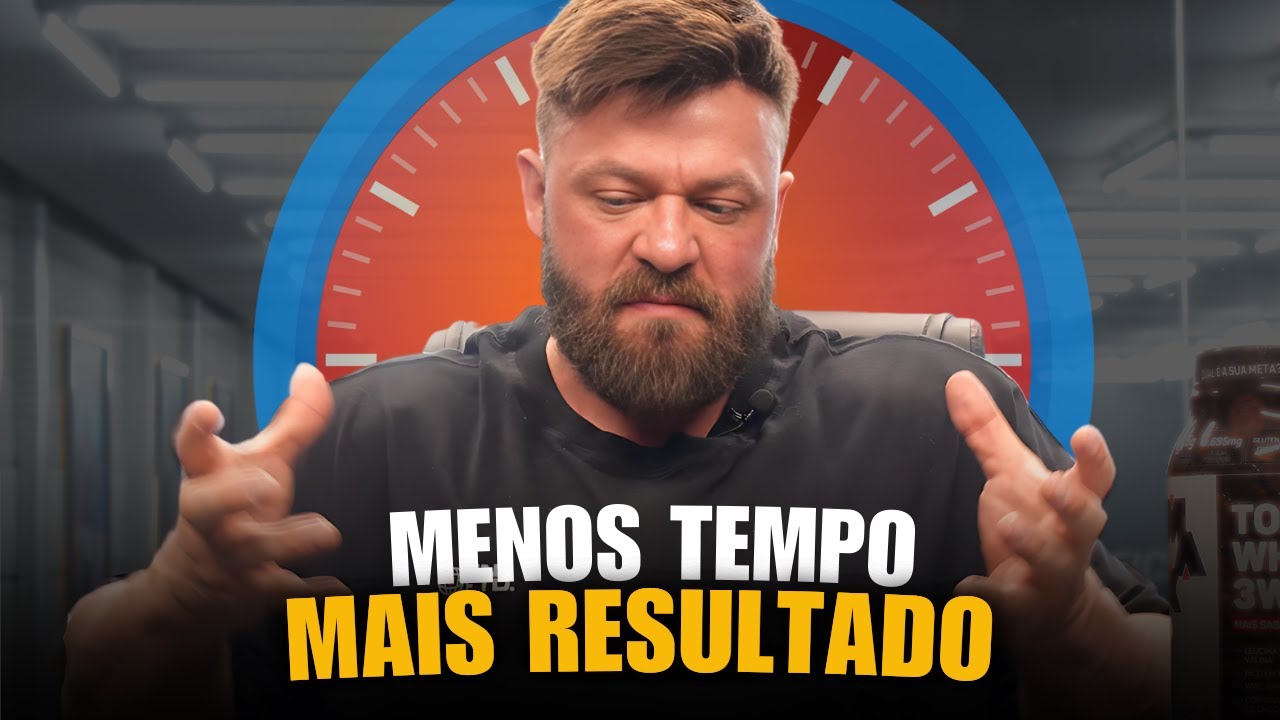 ECONOMIZE 50% DO TEMPO NA ACADEMIA E TENHA OS MESMOS RESULTADOS