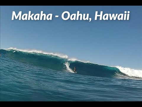 Surfing Double Overhead Makaha | Oahu, Hawaii