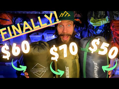 Affordable Backpacking Quilts! Comparing 3 Budget Quilts from Amazon!