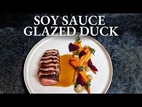 My favorite DUCK BREAST recipe | Glazed Carrots & Mushroom Puree