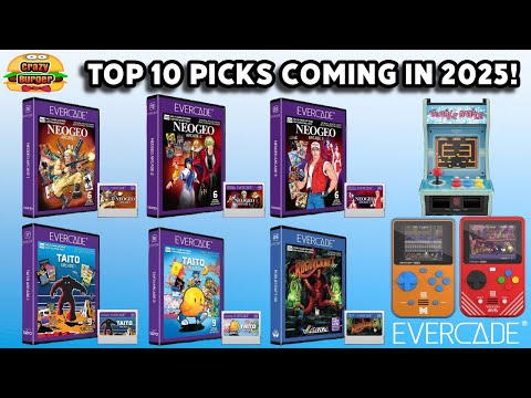 Top 10 Picks Coming To Evercade in 2025!