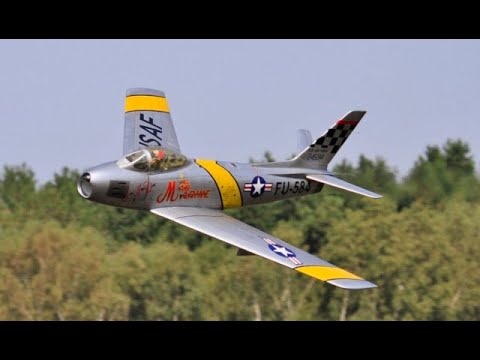 1/5 SCALE RC "MIG MAD MARINE" F-86 SABRE - SKYMASTER - JETCAT 180 TURBINE - DEANO - 2020