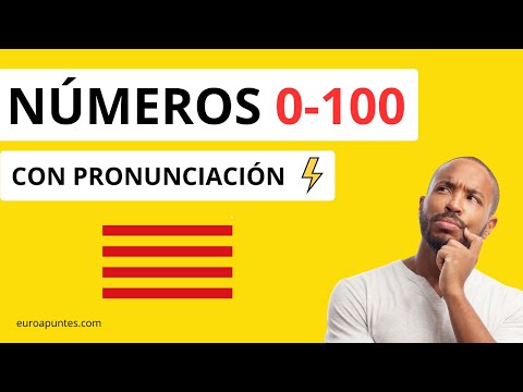 PRONUNCIACIÓN DE LOS NÚMEROS EN CATALÁN 🗣️ | Del 0 al 100 (A1)