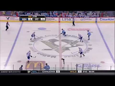 Lowlights: Penguins vs Predators (2-14-2010)