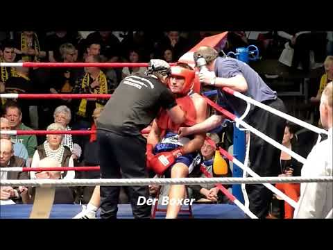 Boxen Wettkampf Männer - Avdi Asllani vs. Erik Pfeifer