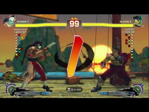 藍弟 lsy9983 [Bison] vs matoryona [Vega] SSF4 Japanese Online Ranked Matches - TRUE-HD