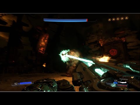 DOOM 2016 Pro Campaign Playthrough PT 10 "Lazarus" Cyberdemon Boss Fight [Dunamis Ophis]