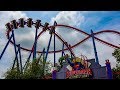 Superman Ultimate Flight Roller Coaster! Front Seat POV! Six Flags Over Georgia 4K 60FPS