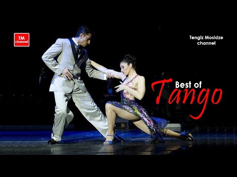  Melina Mouriño  and  Julián Sanchez  are  dancing  to  the  tango  "  El Huracan  "  by  Solo Tango Orquesta  in  2014