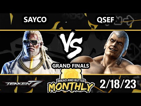 BnB 35 GRAND FINALS - Sayco (Leroy) Vs. Qsef (Bryan) Tekken 7