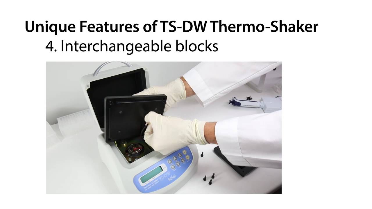 TS-100, Agitateur thermostaté pour microtubes et plaques PCR