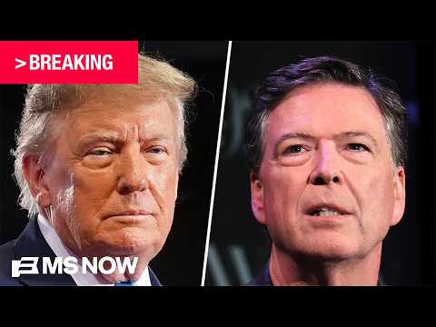 BREAKING: Trump's Justice Department charges former FBI Director James Comey AGAIN