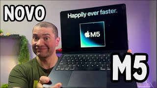 NOVO MACBOOK PRO M5: O Monstro de Bolso com CPU 20% e GPU 60% MAIS RÁPIDOS!