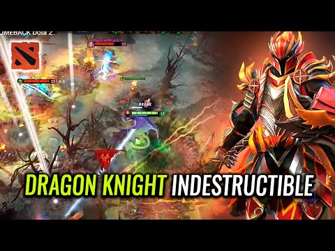 Dragon Knight INCREDIBLE Match *Offlane Tank* COMEBACK Dota 2
