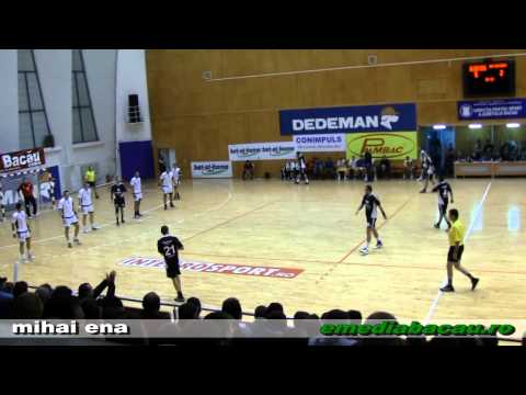 Stiinta Bacău -- HCM Constanta -- 29-25 (prima repriza, secvente)