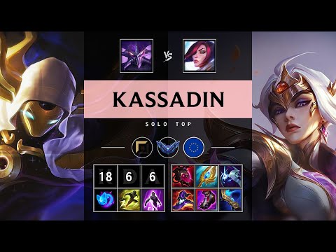 Kassadin Top vs Fiora - EUW Diamond Patch 25.18