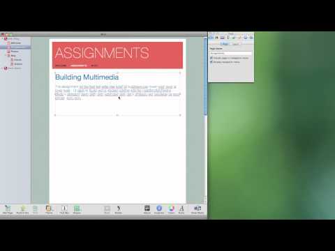 iWeb pages and Links