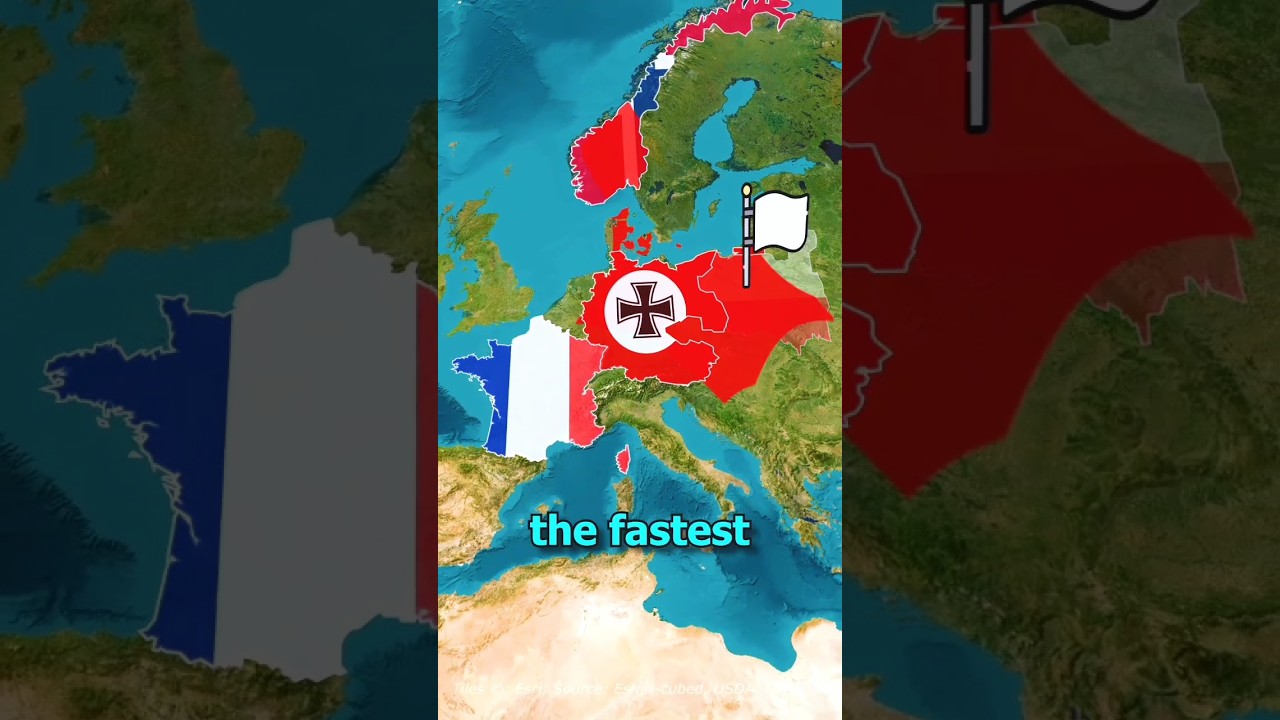 Which country surrendered the Fastest???🤔🇩🇪