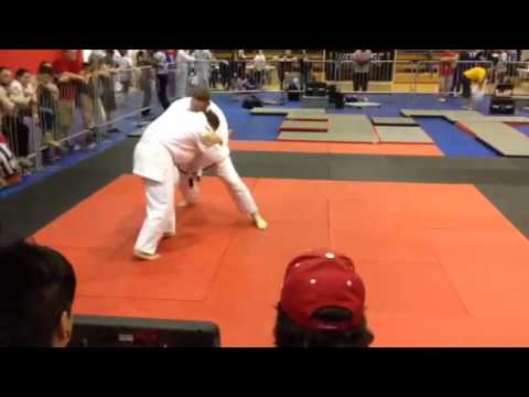 White belt super heavy finals