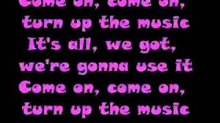 Lemonade Mouth-Turn Up The Music lyrics