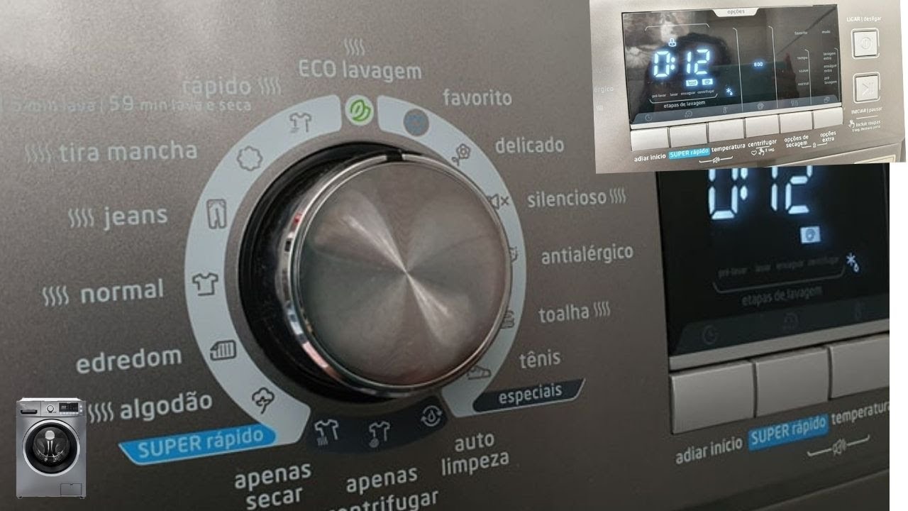 Watch Now Lava e Seca Midea 11Kg Storm Wash LSD11X1 Inverter | Programas de Lavagem Lava e Seca Midea 11Kg Storm Wash LSD11X1 Inverter | Programas de Lavagem