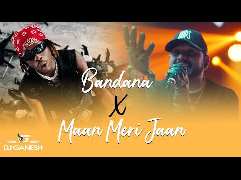 Maan Meri Jaan Vs Bandana | King | FireboyDml | Mashup | Afro Hip Hop #mashup #djganesh