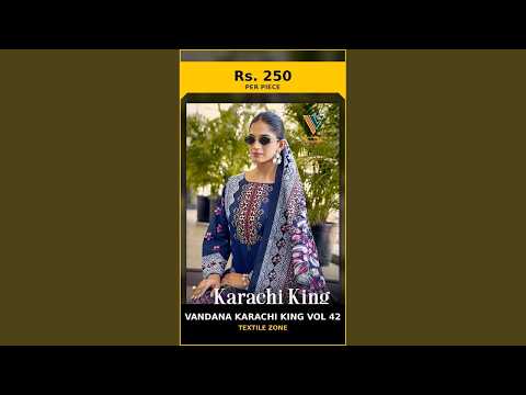 Vandana Karachi King Vol 42 – product video thumbnail