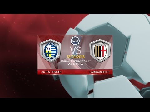 CHAMPIONS CUP C7 - Autosalone Testori vs Lambrangeles
