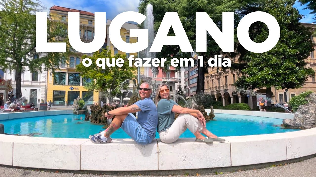 SUÍÇA ITALIANA | O que fazer em LUGANO em 1 dia! 4k🇨🇭