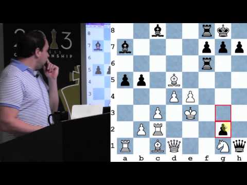 Lecture with GM Ronen Har-Zvi (Games from the World Cup) - 2013.08.21