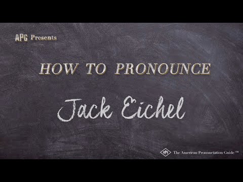 How to Pronounce Jack Eichel (Real Life Examples!)