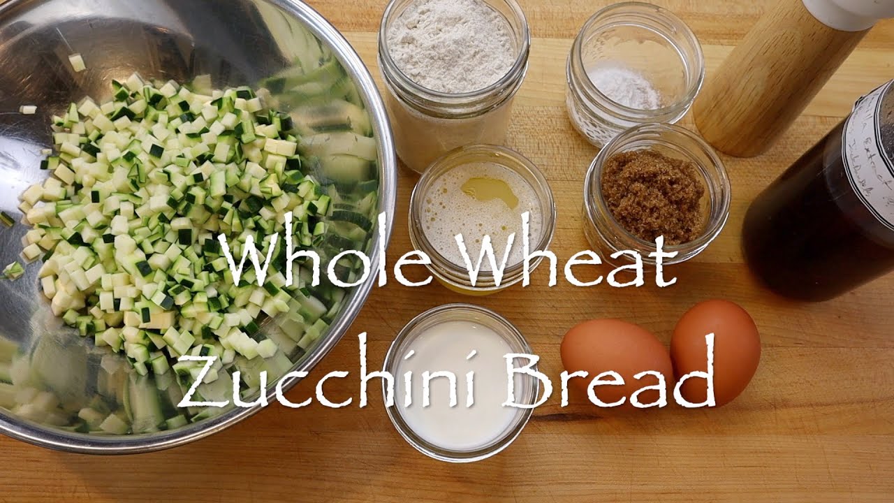 Whole Wheat Zucchini Bread