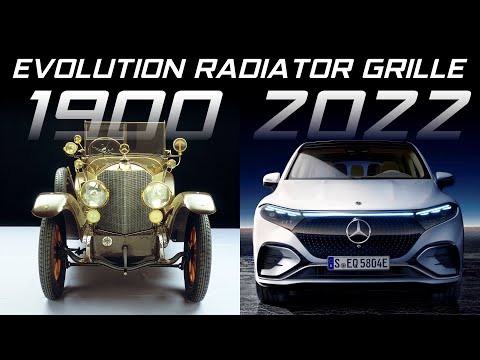Thumbnail for Evolution of the radiator grille Mercedes-Benz from 1900 to 2022 by Maybach, Mercedes-Benz Group, Mercedes-Benz 190 SL, Mercedes-EQ, Mercedes-Benz, Vehicle