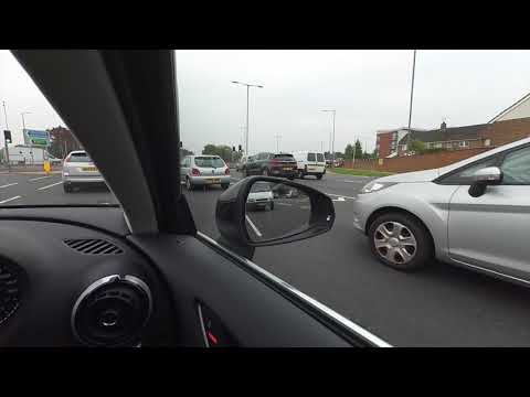 Which way should you set up door mirrors?
