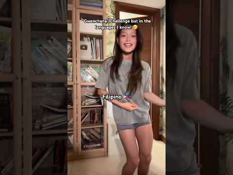 Gwenchana ding ding! (3 more LaNGuaGeS) What languages can YOU speak?! 🤭💕🇵🇭 #fyp #language #fun